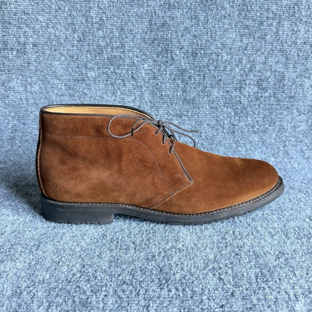 Vintage Allen Edmonds Stanford 6751 Chukka Boots Men’s 10 D Brown Suede USA